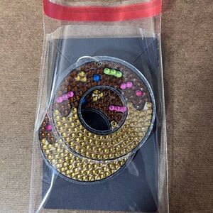 Colorful Sequin Hoop Earrings
